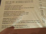 Weinländer Gmbh Gastwirtschaft Metzgerei menu