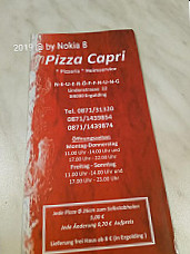 Pizza Capri 2 Ergolding