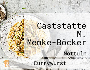 Gaststätte M. Menke-Böcker