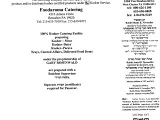 Panache Catering By Foodarama
