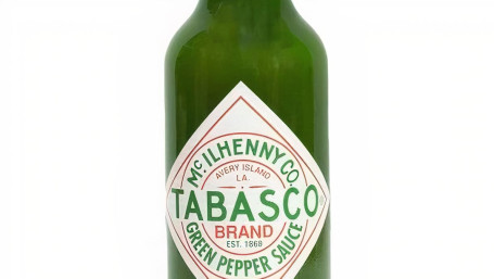 Bottle of Tabasco Green