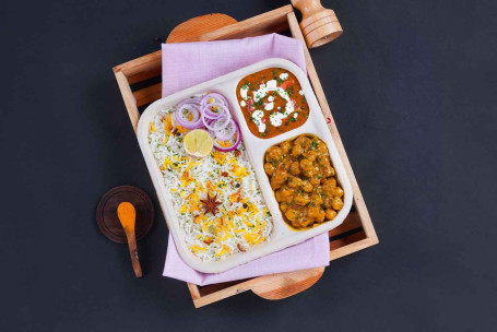 Pudełko Śniadaniowe Chole Chawal Dal