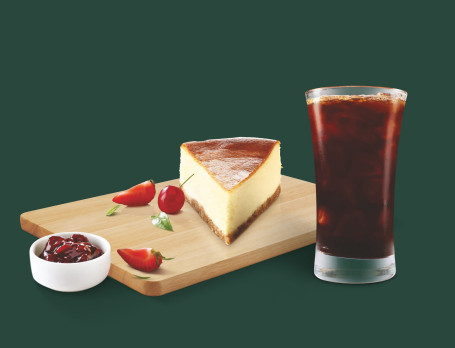 Tall Cold Brew Black Z New York Cheese Cake