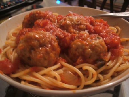 Klopsiki Spaghetti