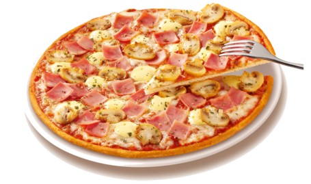 Pizza Champignons Zwiebeln I Peperoni