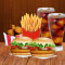 2 Veg Burger+ Fries+ Jalapeno Poppers+ Pepsi