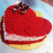 Ciasto Redvelvet W Kształcie Serca