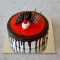 Chocolate strawberry cake [eggless