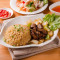 jīn biān niú ròu chǎo fàn Fried Rice with Beef