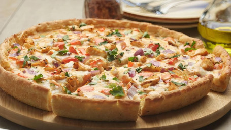 Twist Na Pizzę Z Kurczakiem Maślanym I Masłem Halal
