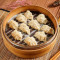 yù mǐ huǒ tuǐ zhēng jiǎo Corn and Ham Steamed Dumpling