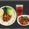 huái jiù piāo xiāng lǔ ròu fàn tái shì xiǎo shí cān Braised Pork Mince Rice with Taiwanese Snack Set