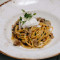 Homemade Pappardelle With Mixed Wild Mushrooms And Stracciatella