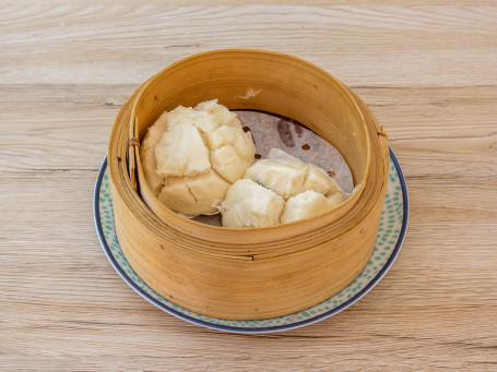 Steam Chicken and Mushroom Bun xiāng gū jī bāo （3pcs）