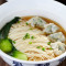 táng qín shuǐ jiǎo miàn Chinese Celery Dumpling Noodles
