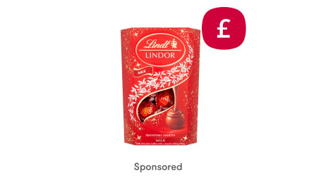 Only £5.75: Lindt Lindor Milk Chocolate Truffles Box 200G