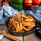 Stir Fried with Minced Chicken Japanese Tofu qīng chǎo jī ròu suì rì běn dòu fǔ